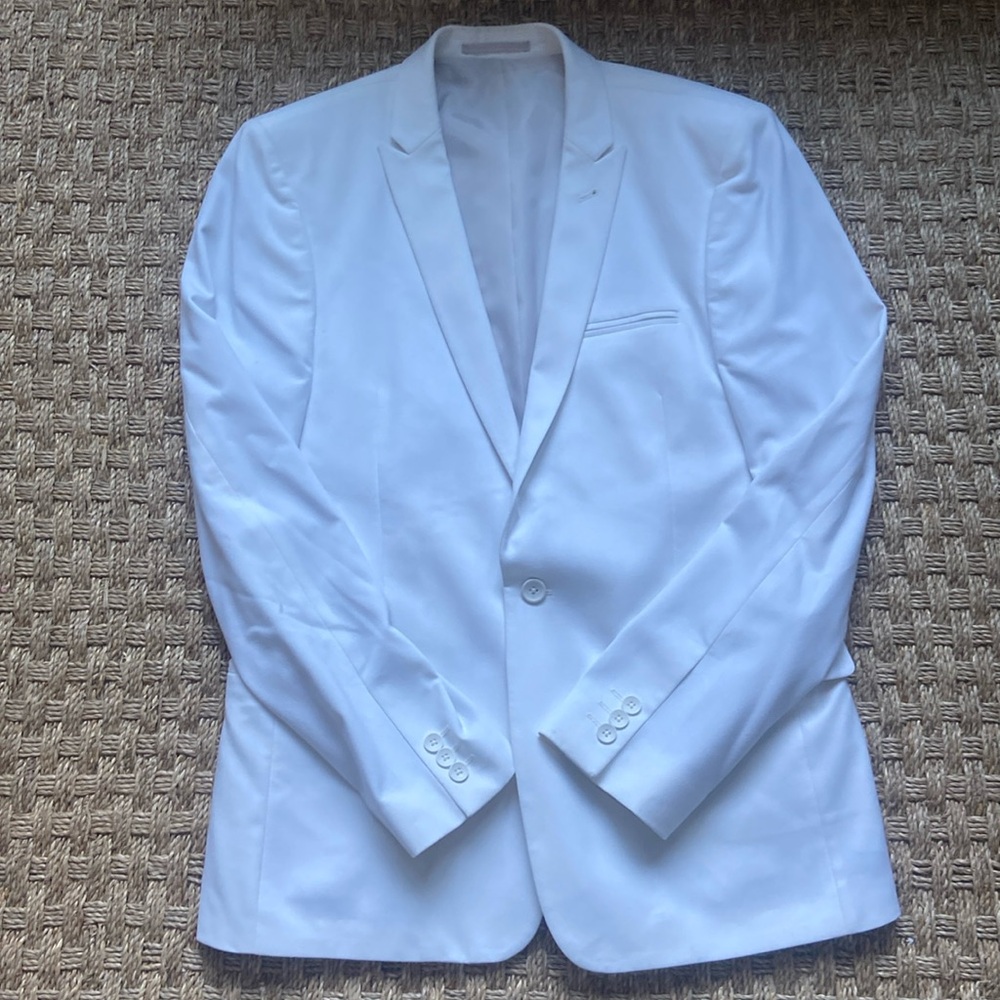 White asos jacket in size 42